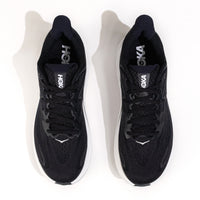Men's HOKA Clifton 10 Lightweight Running Shoe in Black/White