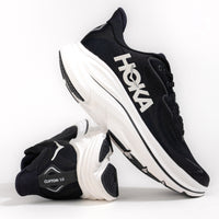 Men's HOKA Clifton 10 Lightweight Running Shoe in Black/White