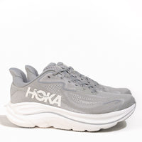 Men's HOKA Clifton 10 Lightweight Running Shoe in Stellar Grey/Stardust