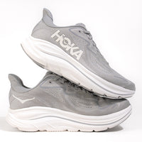 Men's HOKA Clifton 10 Lightweight Running Shoe in Stellar Grey/Stardust