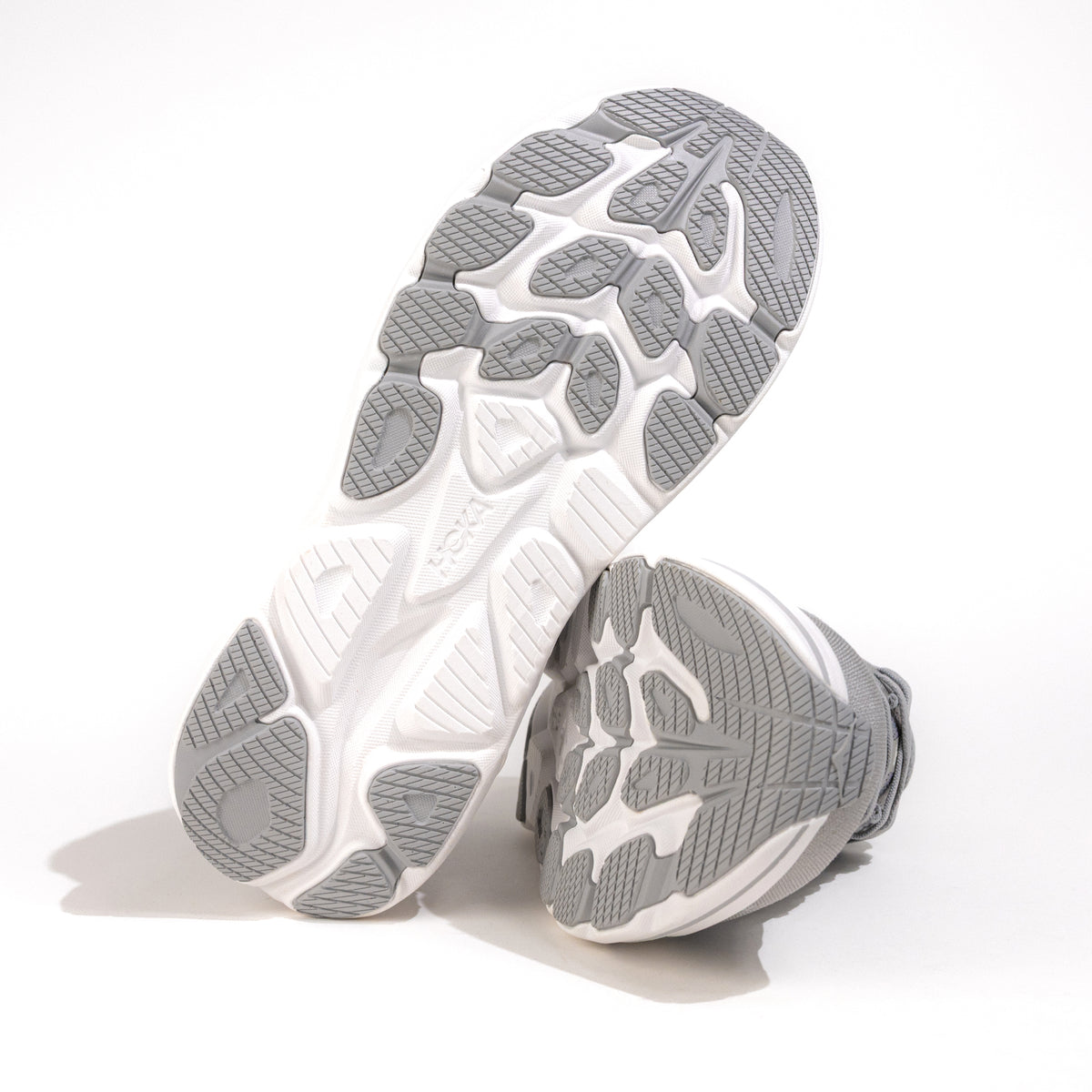 Men's HOKA Clifton 10 Lightweight Running Shoe in Stellar Grey/Stardust