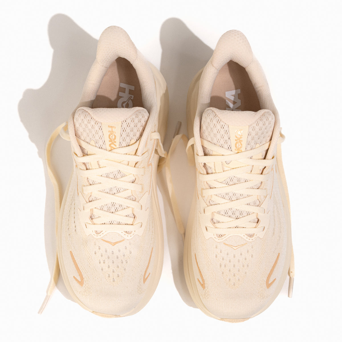 Women's HOKA Clifton 10 Lightweight Running Shoe in Vanilla/Birch