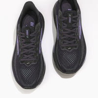 Women’s Brooks Ghost 17 Road‑Running Shoe in Grey/Clearwater/Purple