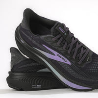 Women’s Brooks Ghost 17 Road‑Running Shoe in Grey/Clearwater/Purple