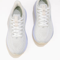 Women’s Brooks Ghost 17 Road‑Running Shoe in White/White/Grey