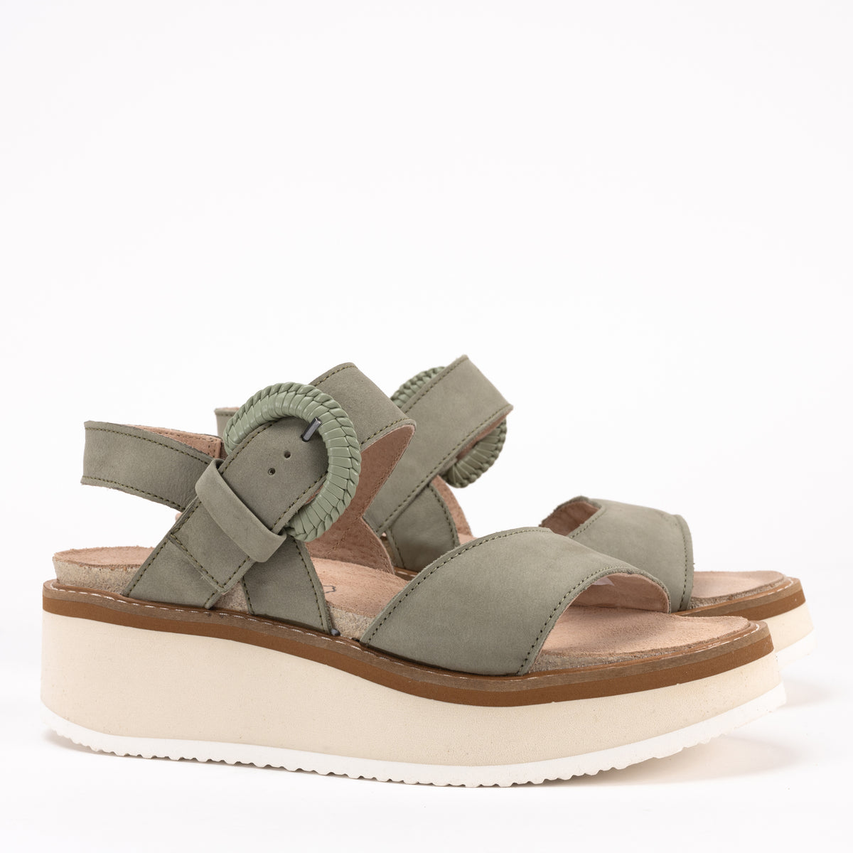 CREPE - SAGE - LEATHER