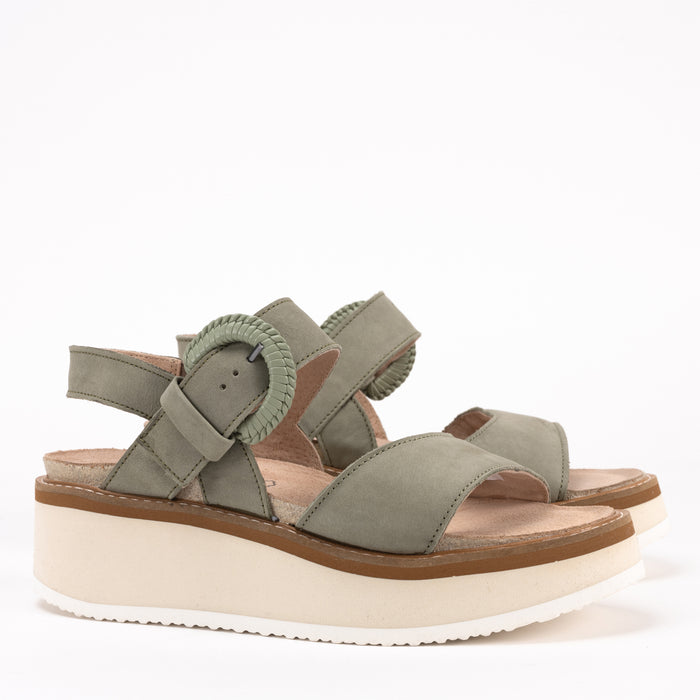 CREPE - SAGE - LEATHER