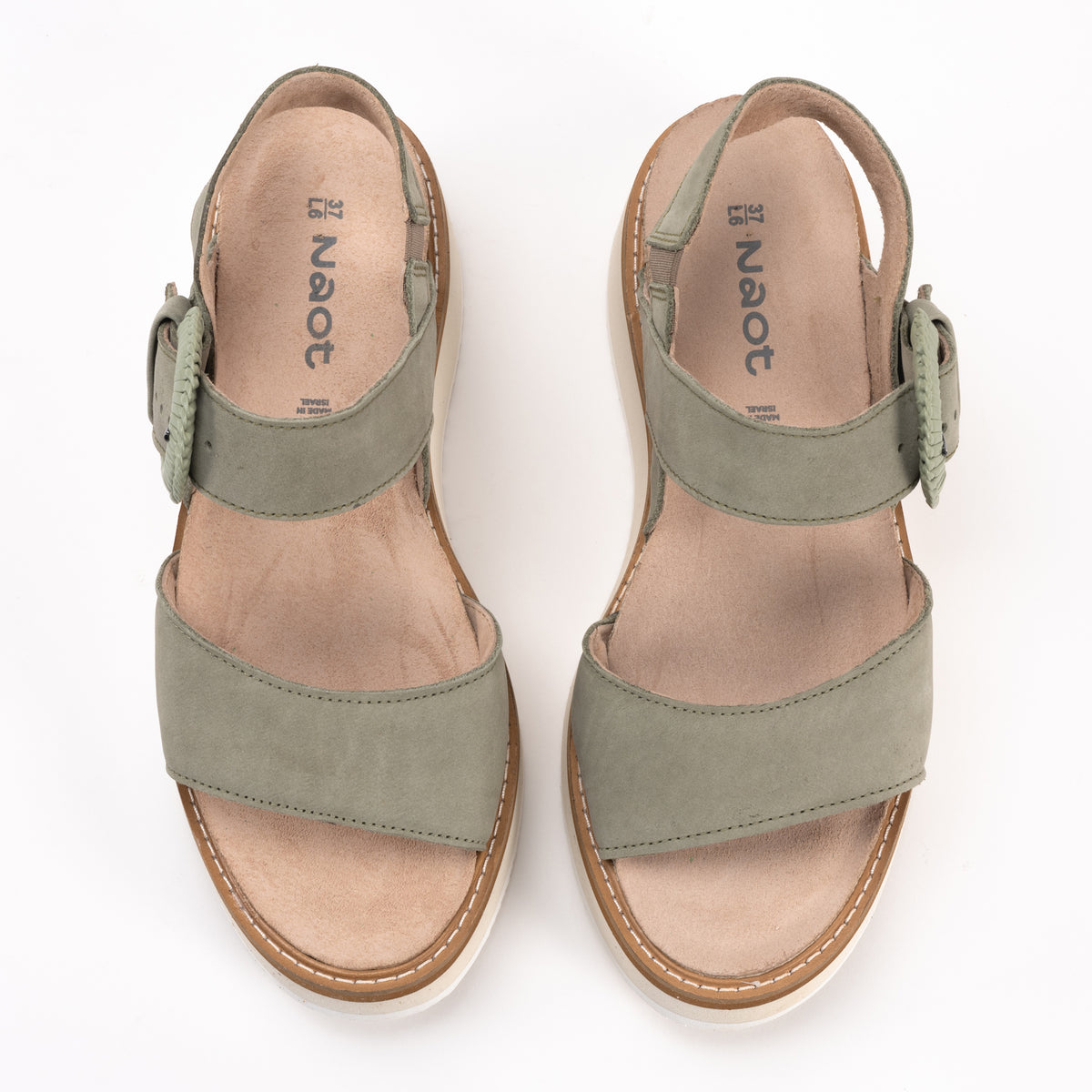 CREPE - SAGE - LEATHER