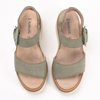 CREPE - SAGE - LEATHER