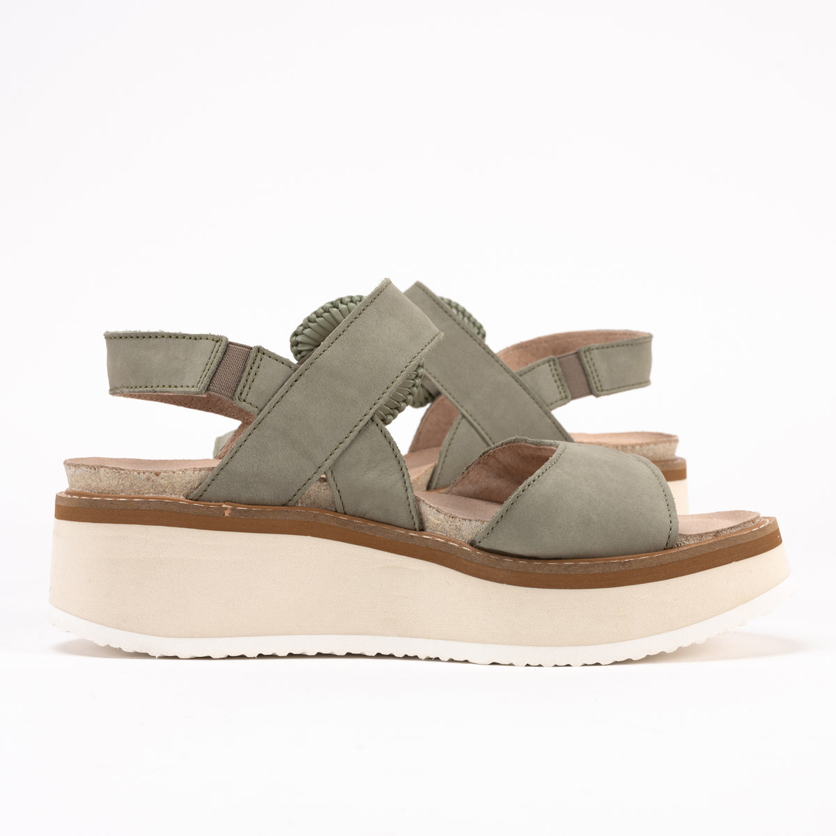 CREPE - SAGE - LEATHER