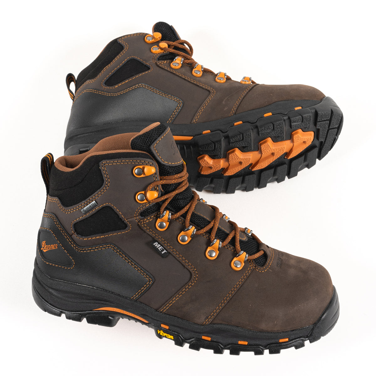 VICIOUS 4.5IN MET/NMT GTX - BROWN - OIL LEATHER