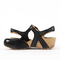 TIFFANI - BLACK - LEATHER