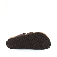 Bottom sole detail view of the Women's Birkenstock Mayari Slip-On Sandal in Habana Oiled Leather