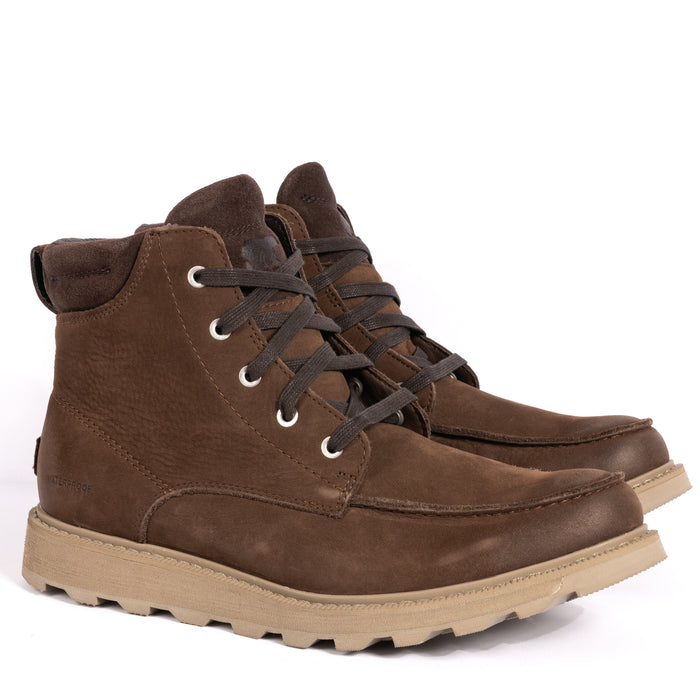 MADSON II MOC TOE WP - TOBACCO - LEATHER