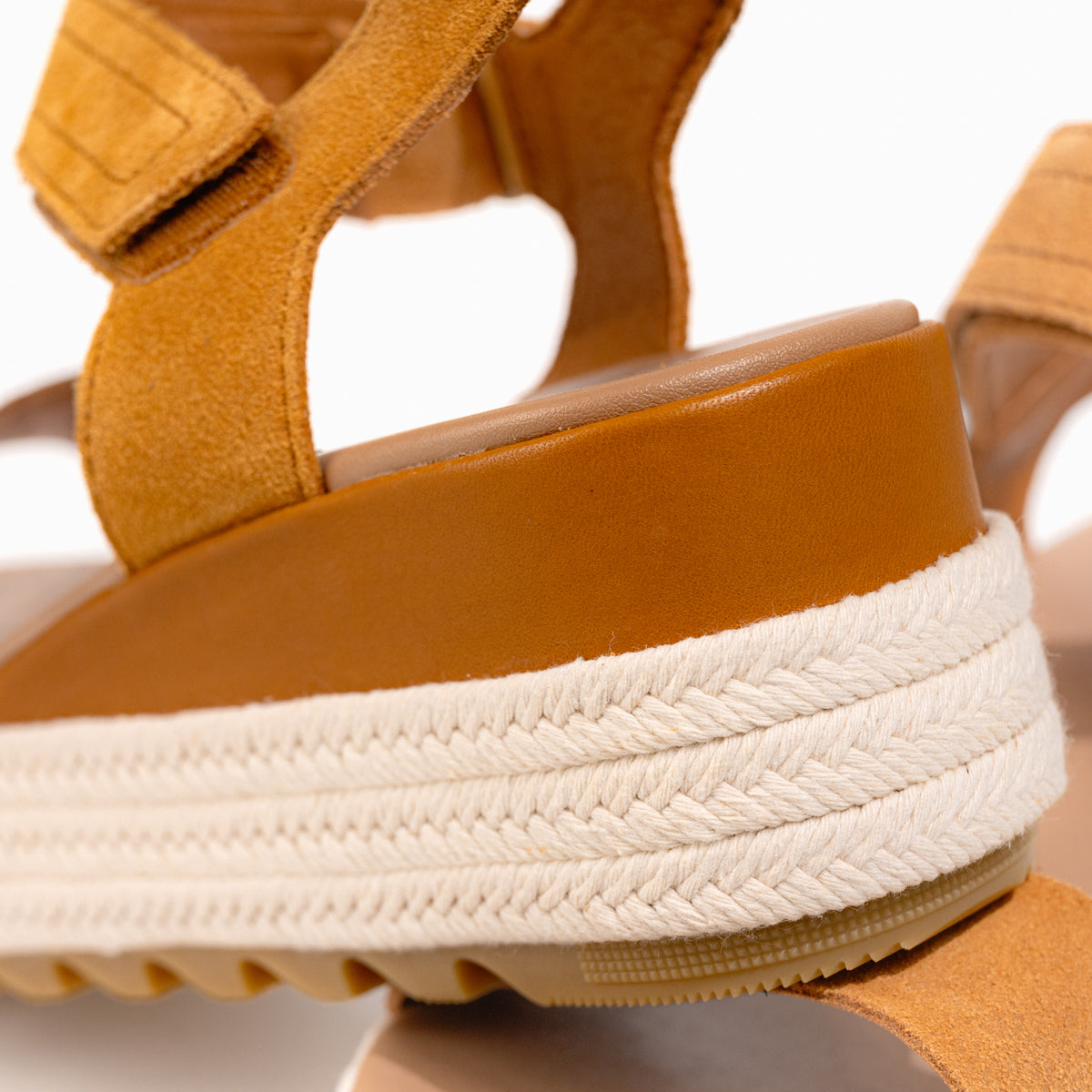 Women's SOREL Cameron Flatform Wedge Sandal in Canyon Gold/Gum16