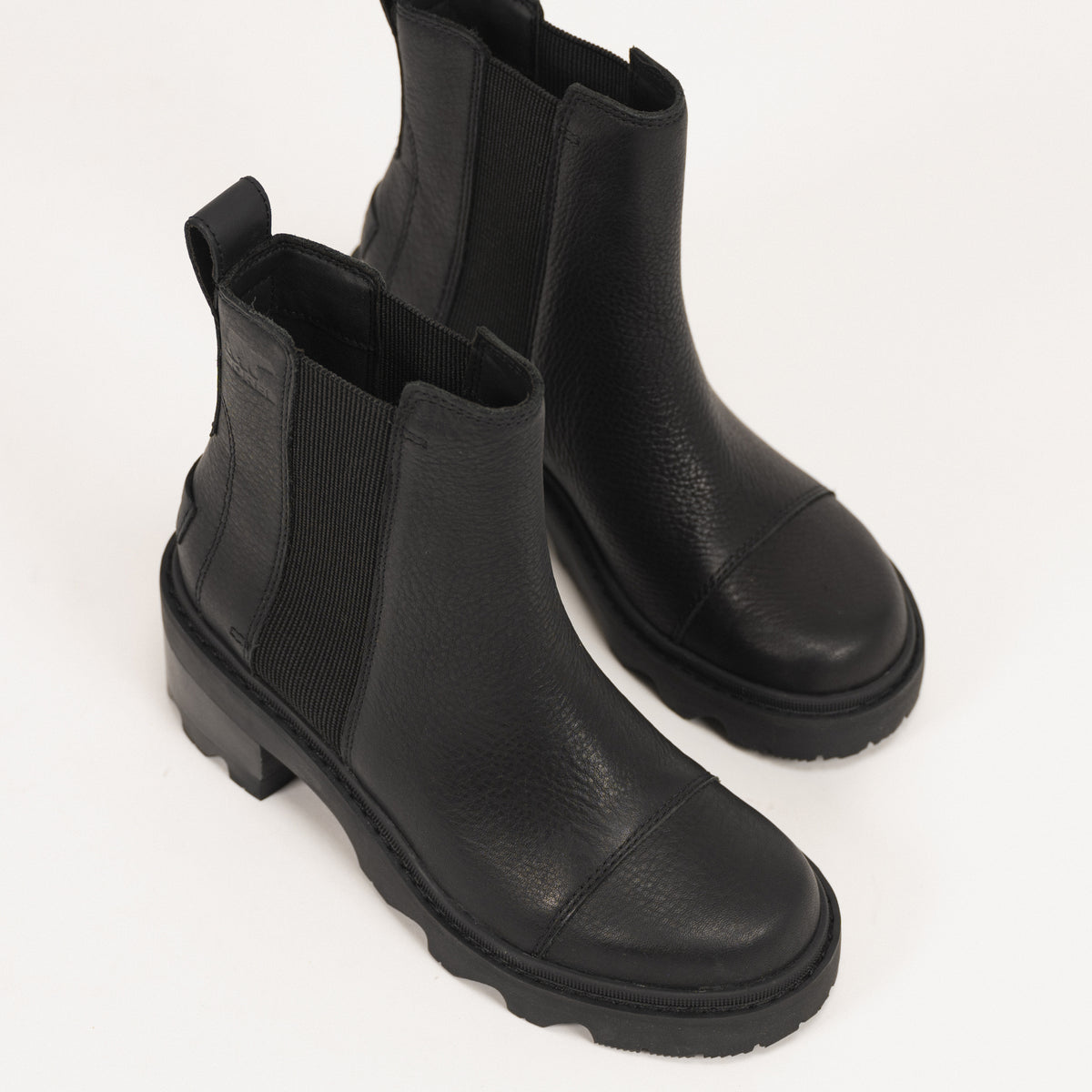 JOAN NOW CHELSEA - BLACK - LEATHER