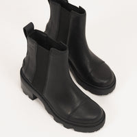 JOAN NOW CHELSEA - BLACK - LEATHER