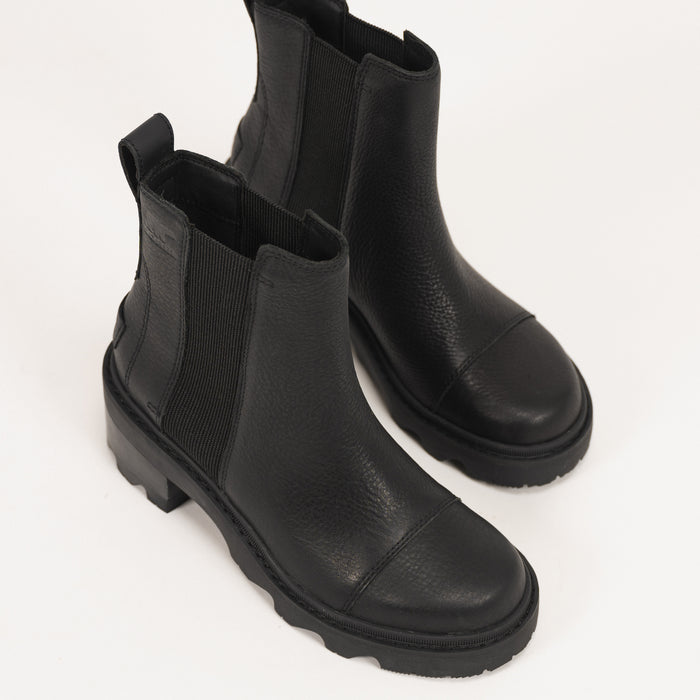 JOAN NOW CHELSEA - BLACK - LEATHER