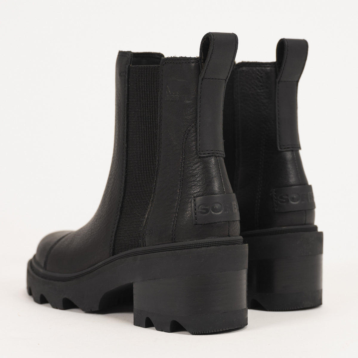 JOAN NOW CHELSEA - BLACK - LEATHER