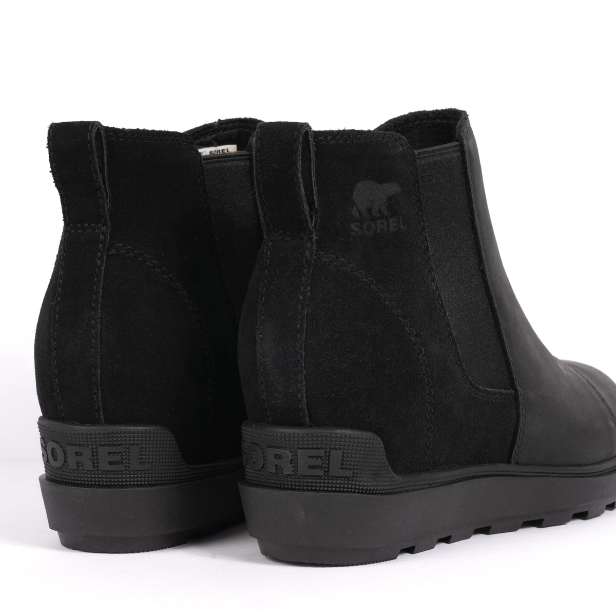 EVIE II CHELSEA - BLACK - LEATHER/SUEDE