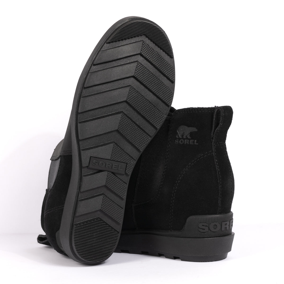EVIE II CHELSEA - BLACK - LEATHER/SUEDE