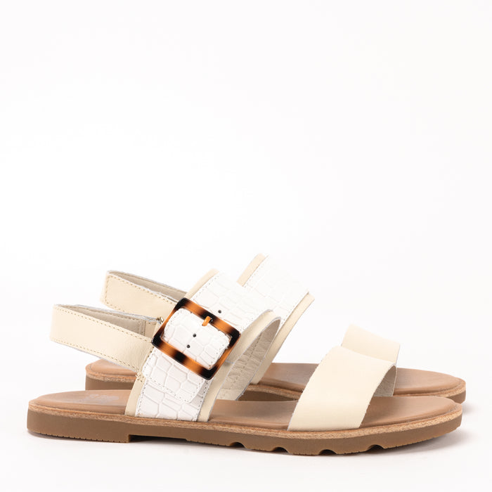 ELLA III SLINGBACK - CHALK - LEATHER