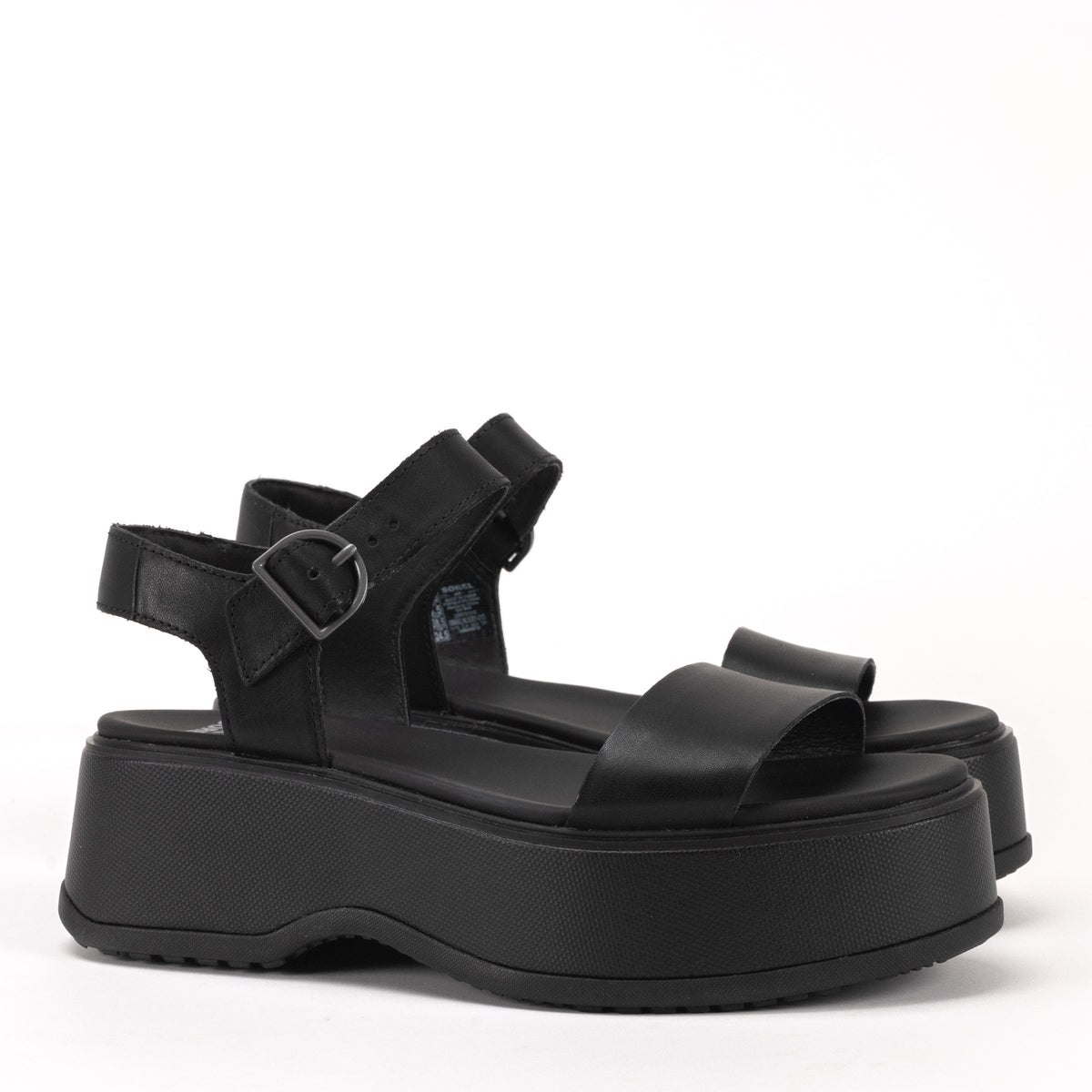DAYSPRING ANKLE - BLACK - LEATHER