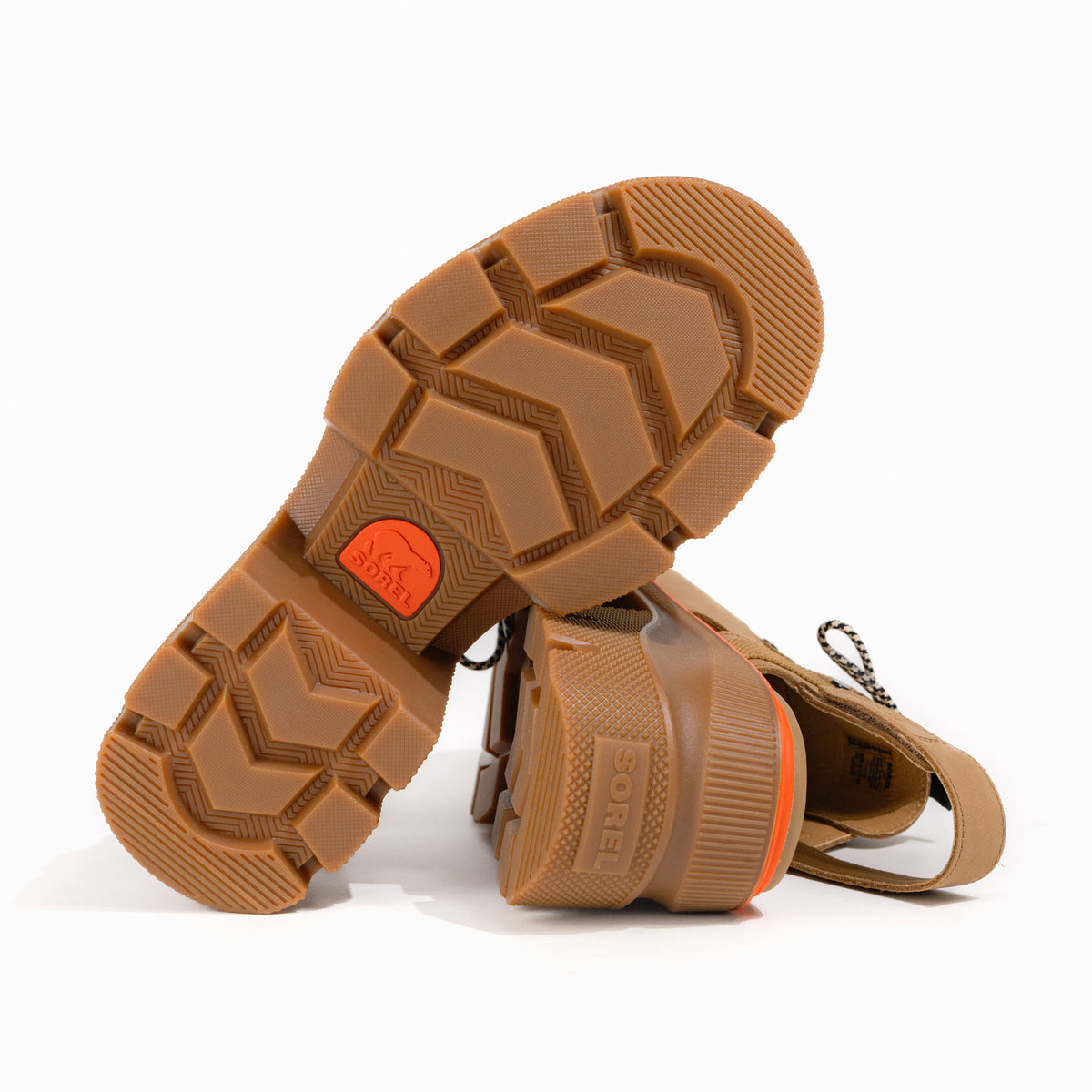 Women's SOREL Rein™ CB Lace Platform Sandal in Caribou Leather