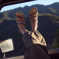 Women's Birkenstock Florida Soft Sandal in Habana Oiled Leather
