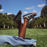 Women's Birkenstock Florida Flex Platform Sandal in Pure Sage Nubuck Leather