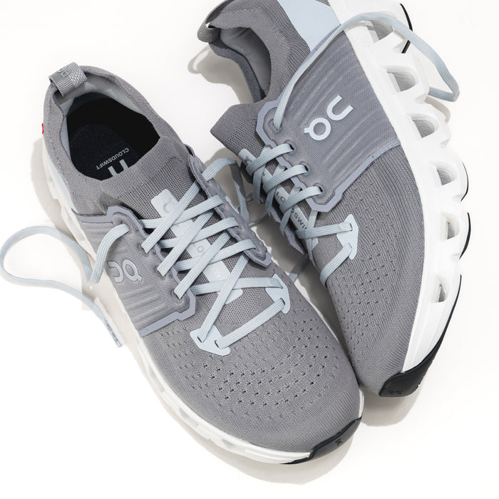 Men's On Running Cloudswift 4 Road Running Shoe in Alloy/Glacier