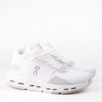 Women's On Running Cloudnova 2 Sneaker in White/Orchid
