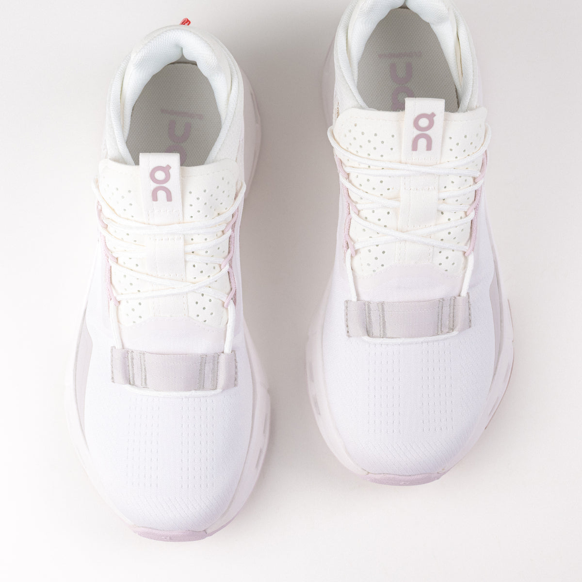 Women's On Running Cloudnova 2 Sneaker in White/Orchid
