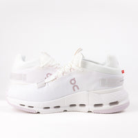 Women's On Running Cloudnova 2 Sneaker in White/Orchid