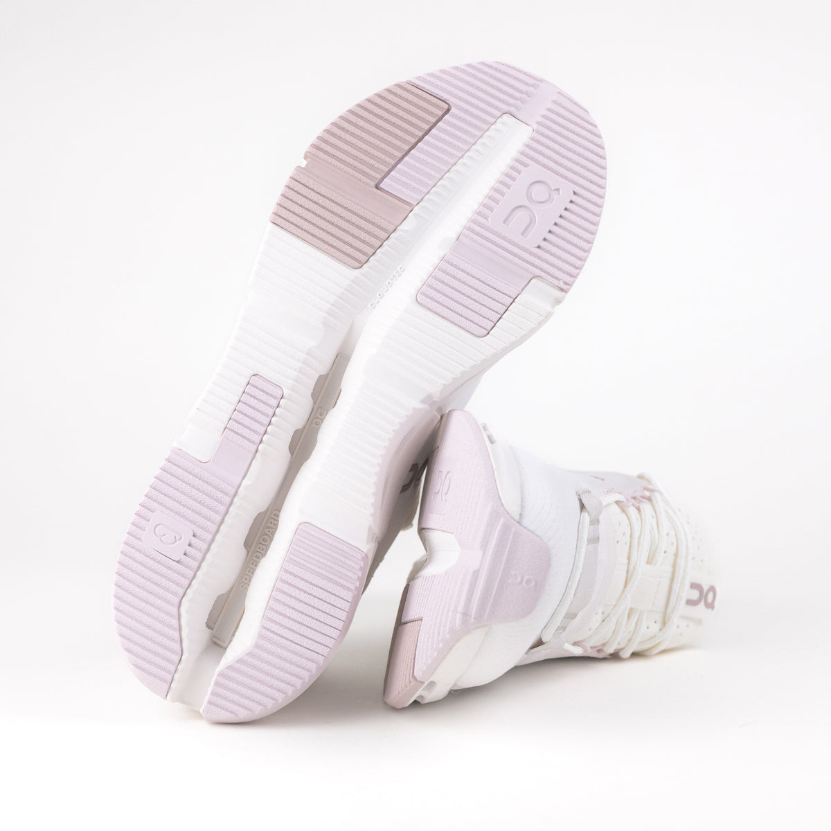Women's On Running Cloudnova 2 Sneaker in White/Orchid