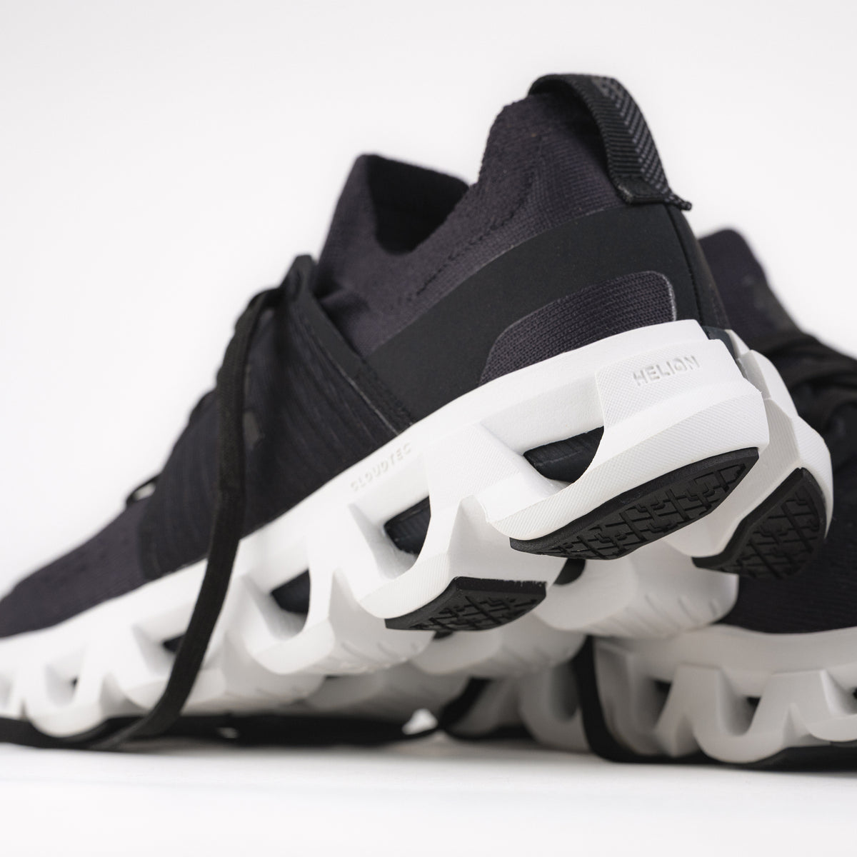 Women's On Running Cloudswift 4 Road Running Shoe in Black/White