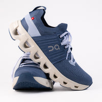 Women's On Running Cloudswift 4 Road Running Shoe in Metal/Heather