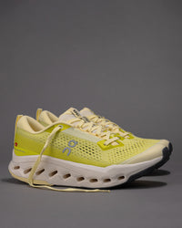 Women's On Cloudsurfer Trail 2 Hiking Shoe – Plush Trail Running Comfort in Ivory/Lime