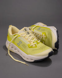 Women's On Cloudsurfer Trail 2 Hiking Shoe – Plush Trail Running Comfort in Ivory/Lime