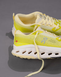 Women's On Cloudsurfer Trail 2 Hiking Shoe – Plush Trail Running Comfort in Ivory/Lime