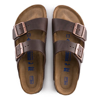 Birkenstock Arizona Sandal with Soft Footbed in Habana Oiled Leather - Unisex