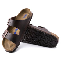 Birkenstock Arizona Sandal with Soft Footbed in Habana Oiled Leather - Unisex