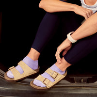 BIRKENSTOCK ARIZONA - TAUPE - SUEDE SANDAL