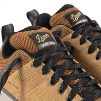 Lace-up detail on the Women's Danner Trail 2650 GTX Waterproof Hiking Shoe in Prairie Nubuck Leather