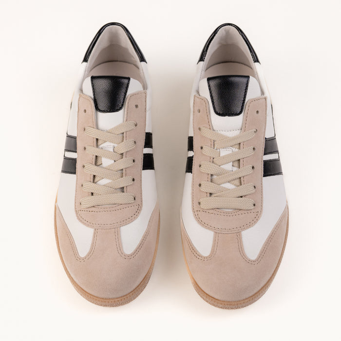 Women's Gabor City Lace-Up Sneaker in Desert Leather 63301 West