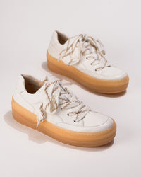 Chunky lace Gabor Chunky Platform in White Leather – Women’s Sneaker