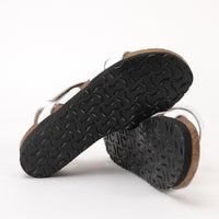Women's Naot Kayla Sandal in White Leather