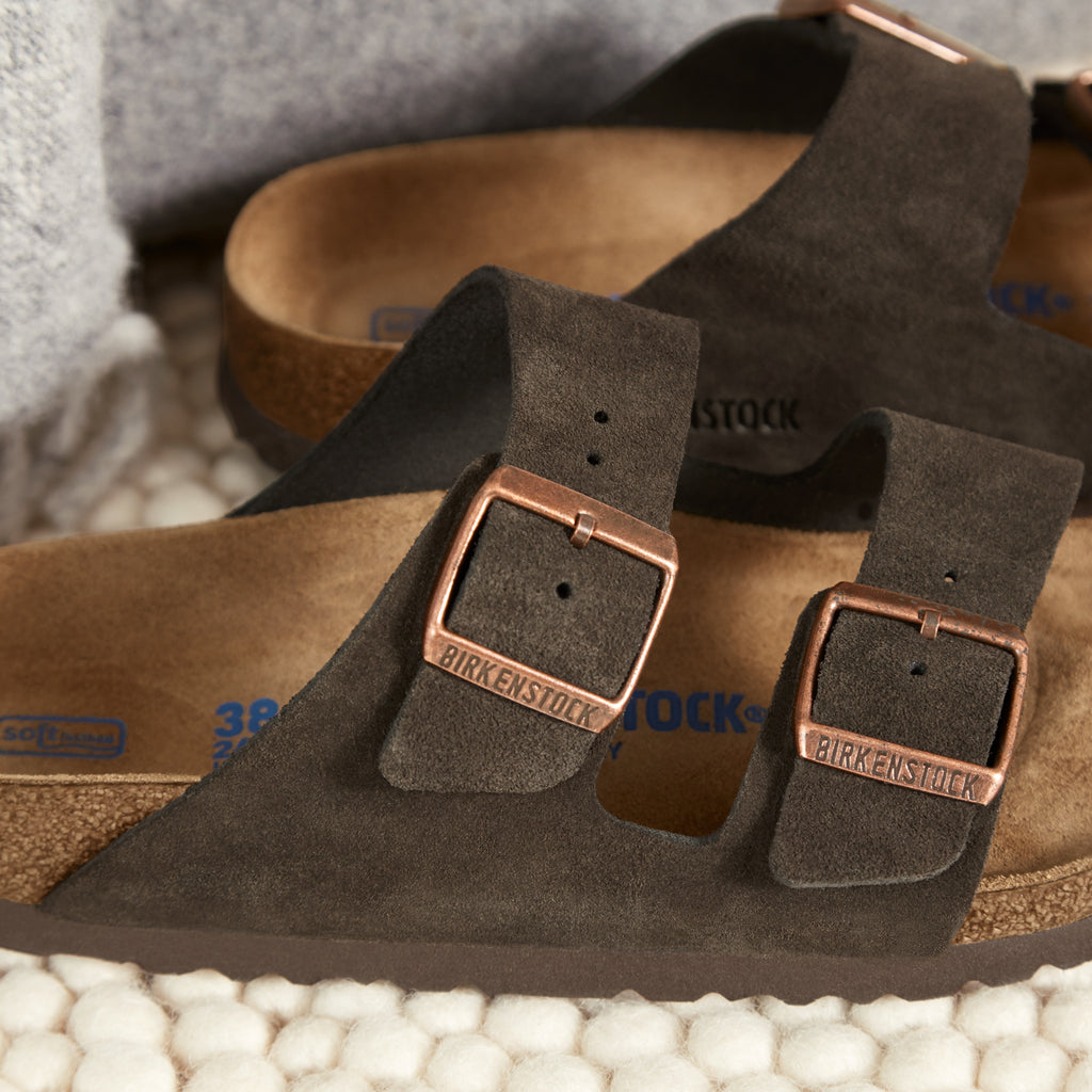 Birkenstock Arizona Soft Footbed – Mocha Suede Leather  display picture 1
