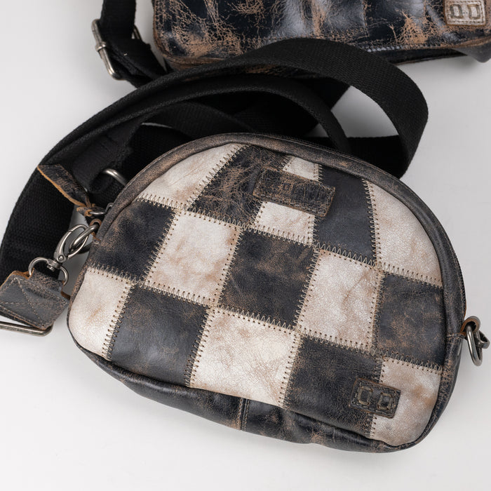 BED|STU Abundance Sling Handbag in Black Lux/Nectar Lux
