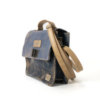 BED|STU Improv Handbag with removable crossbody strap, highlighting its versatility and eco-friendly materials.